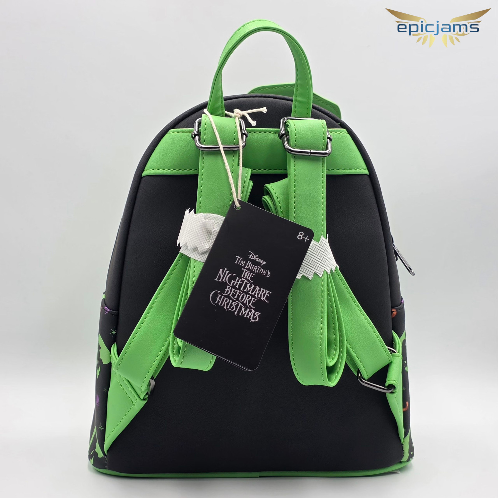 Loungefly The Nightmare Before Christmas Oogie Boogie Metallic Mini Backpack Bag