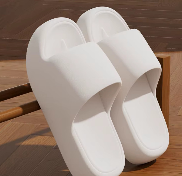 Cloud Slides Unisex Bathroom Slippers Non-Slip Cushion Sandals Thick Platform