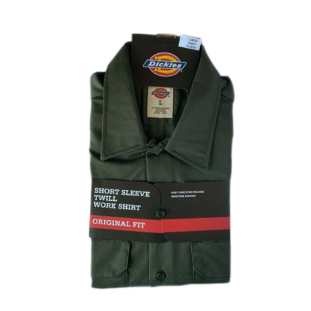 Dickies Men’s 1574 Short Sleeve Casual Original Fit Button Up Work Shirt