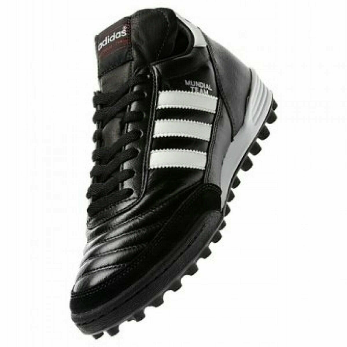 Adidas Mundial Team TF Leather Turf football boots black 019228