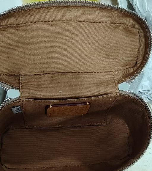 COACH Classic Monogram Vanity-Style Shoulder Bag for Women New Arrival