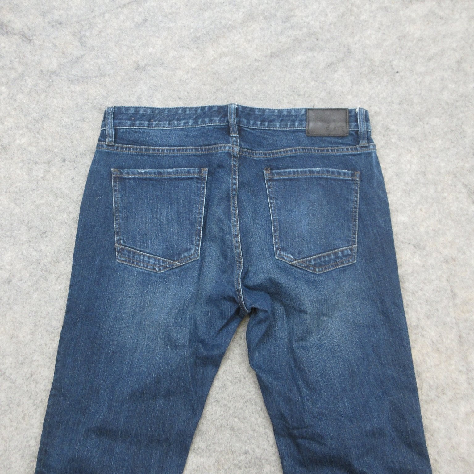 SLATE Denim & Co. Jeans Men’s Blue W34 L32 Slim Straight Stretch