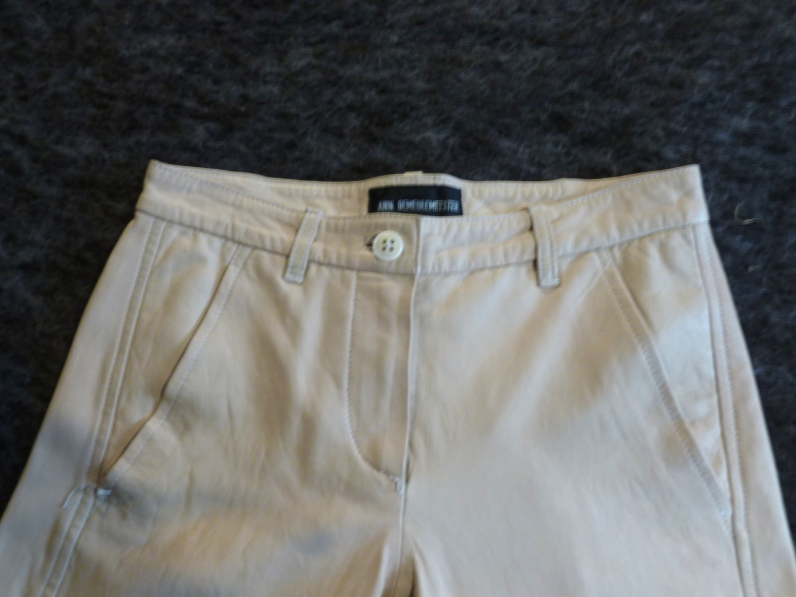 ANN DEMEULEMEESTER, Exc! 34, The Softest Leather, Fabulous Shape. 4 Pockets