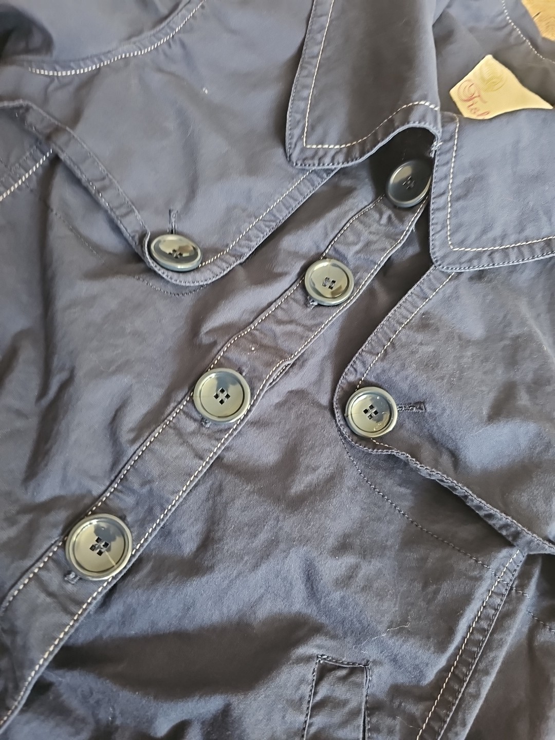 Y2k Vintage Fishbone Jacket Size M Hungary New Yorker