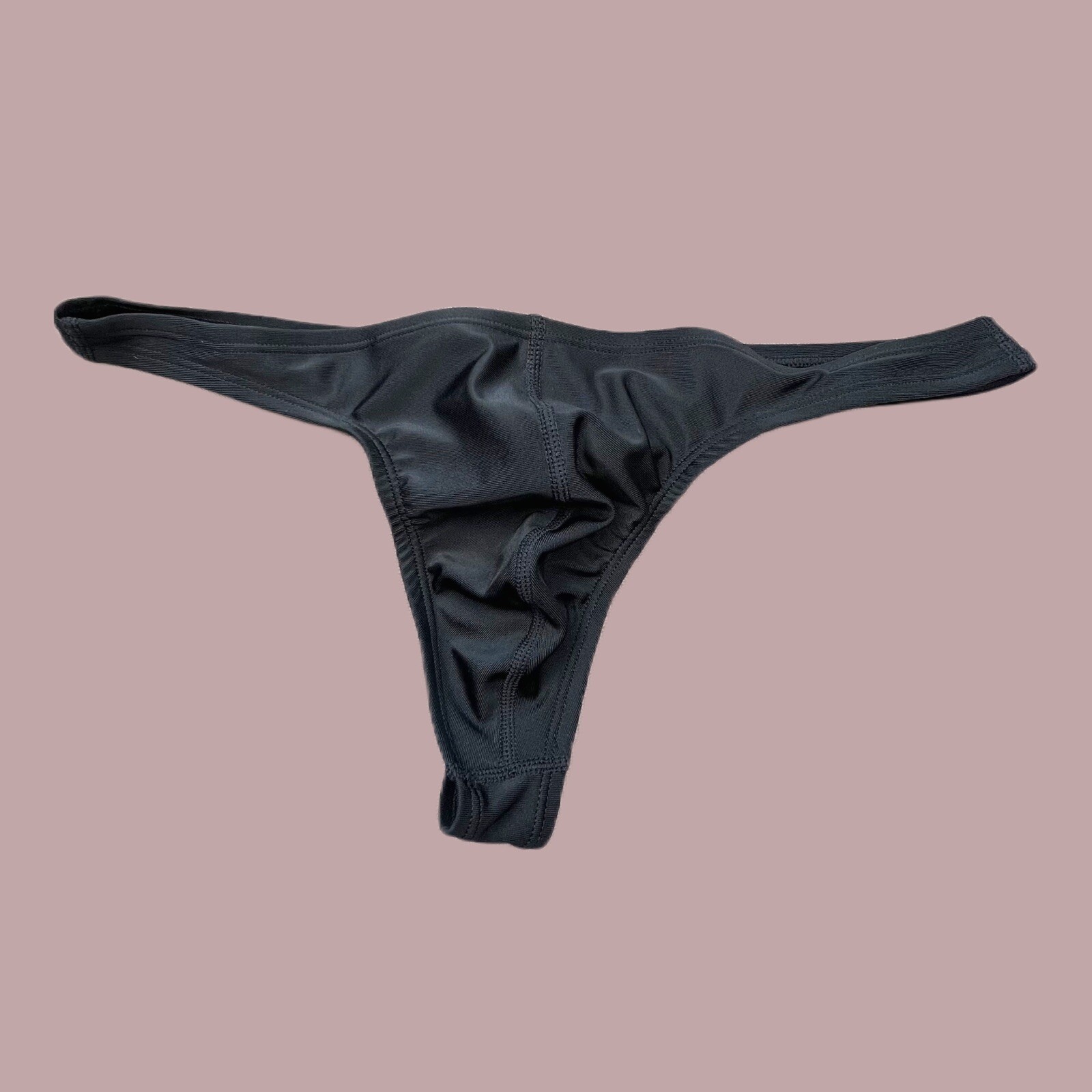 SLUT custom embroidery mens BLACK swim thong underwear swimwear S M L XL 2XL