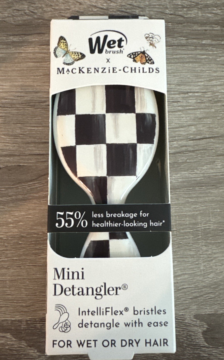 Mackenzie- Childs X goody- Mini Detangler Brush New