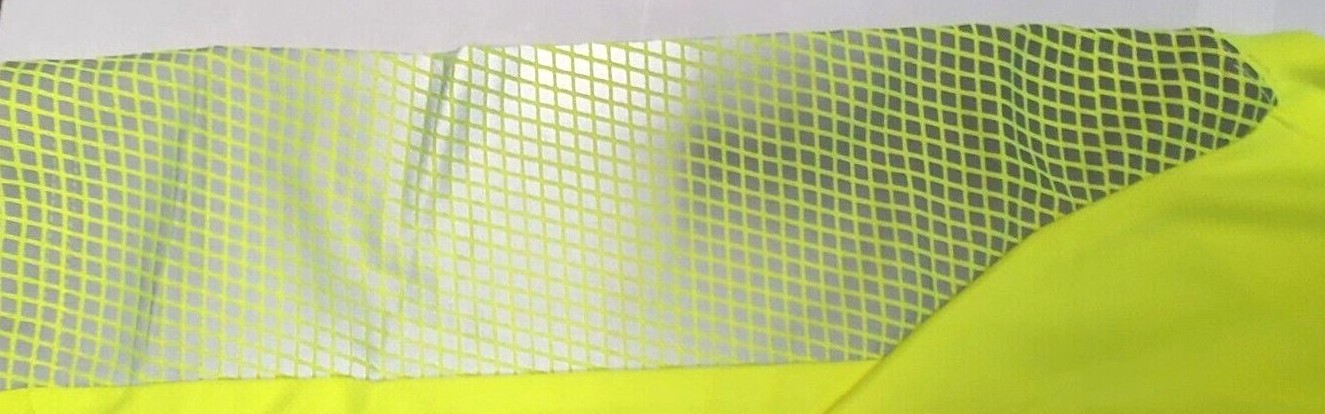 High Visibility Breathable Checker Board Reflective Tape T-Shirt Free Shipping