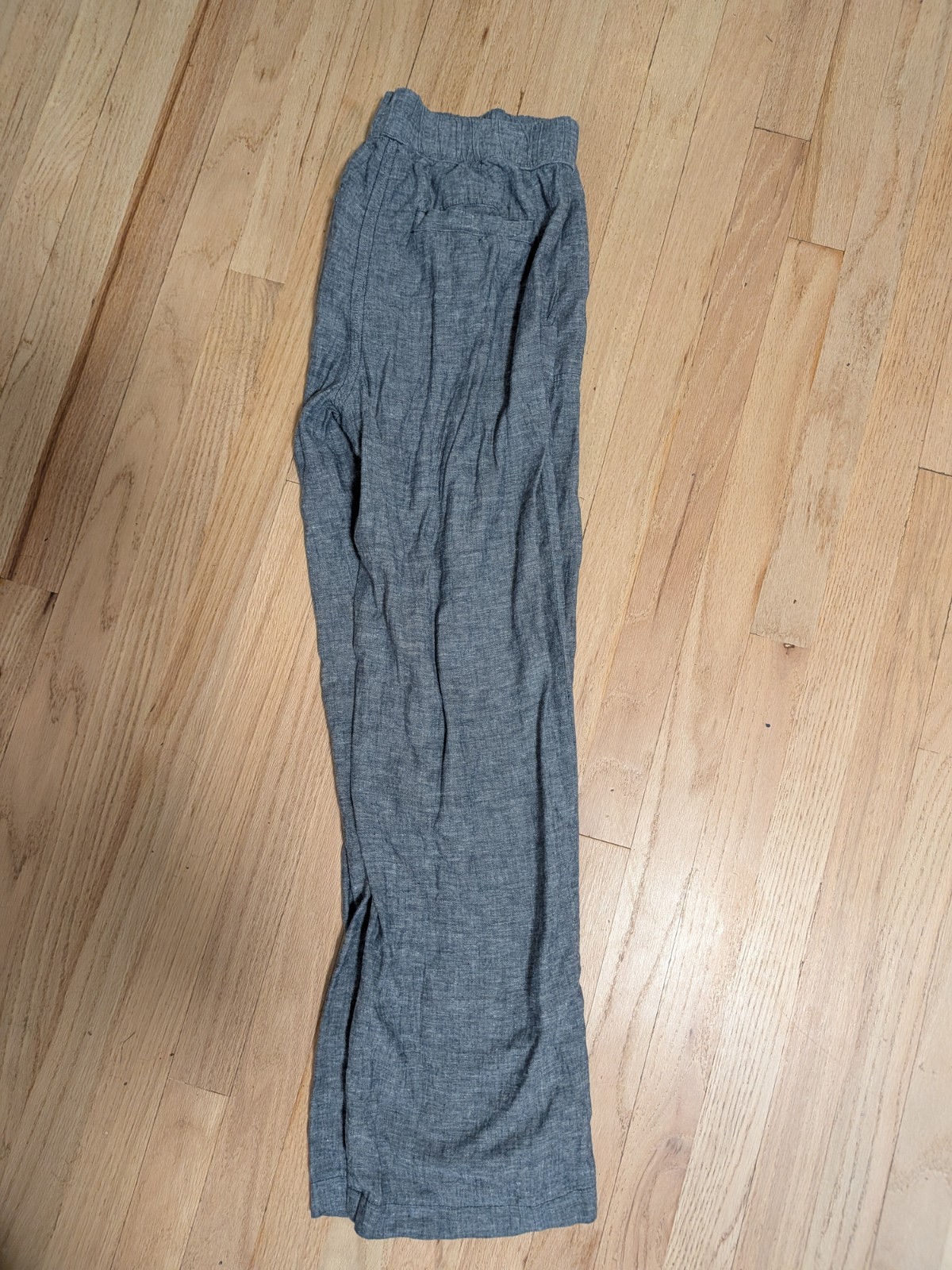 Toad & Co Women’s Tara Hemp Lyocell Chambray Blue Pants S Small