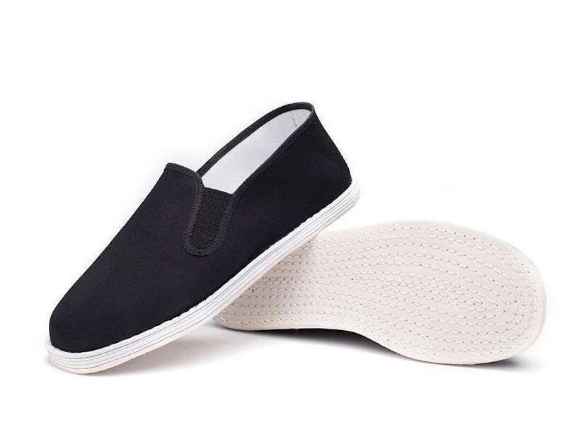 New Men’s Chinese Kung Fu Shoes Martial Art Cotton Sole Tai chi Slipper Casual