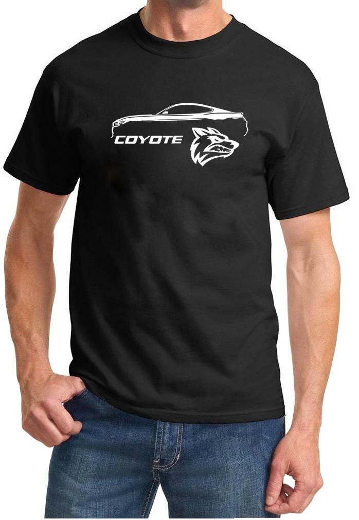 2015-18 Ford Mustang GT 5.0 Coupe Coyote Design Tshirt NEW