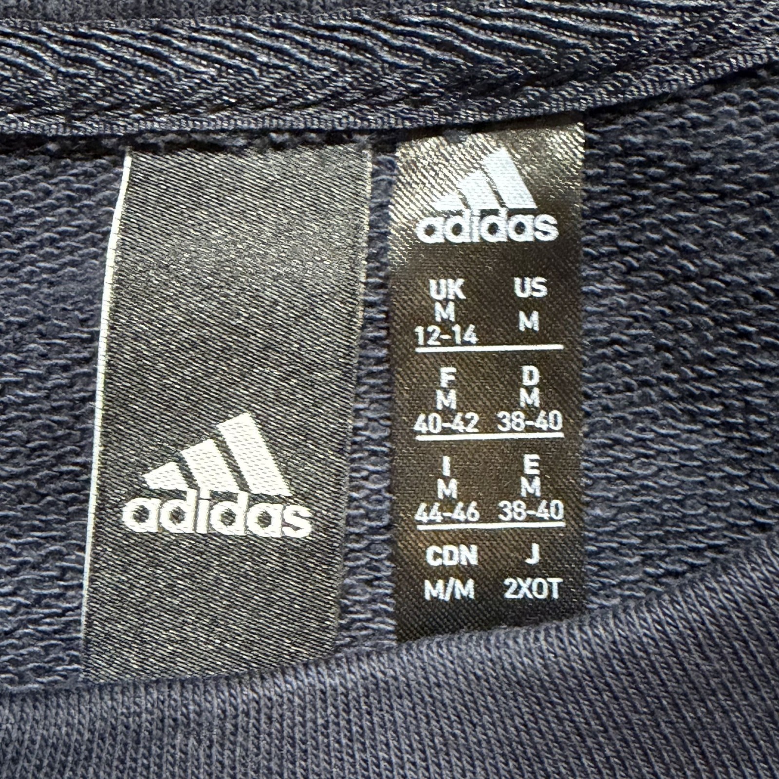 Adidas Womens Essentials Allcap Sports Sweatshirt Medium Crewneck Cotton Logo
