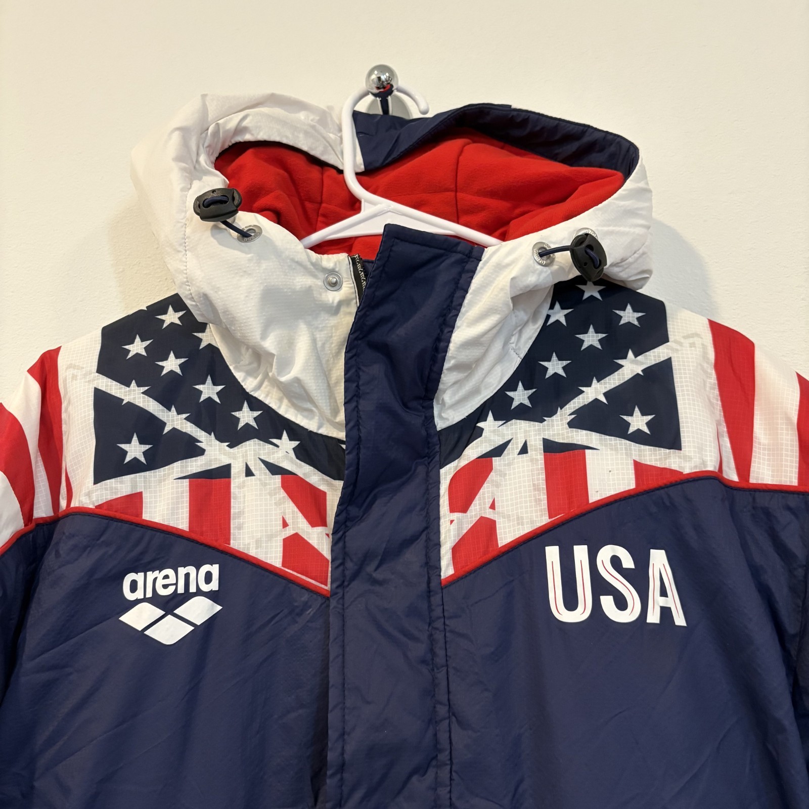 Arena USA OG Parka Exculsive Limited Edition Coat Olympics 2020 Size L Unisex