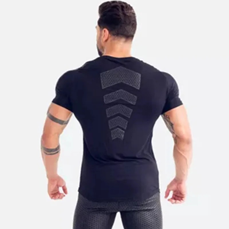 Compression Athletic men Fitness Shirt Base Layer Top Sports Gym Tight Dry