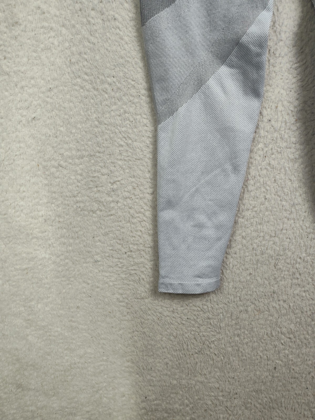 Aerie Women Leggings Medium Gray Nylon Blend Ribbed Seamless Stretchy Pants