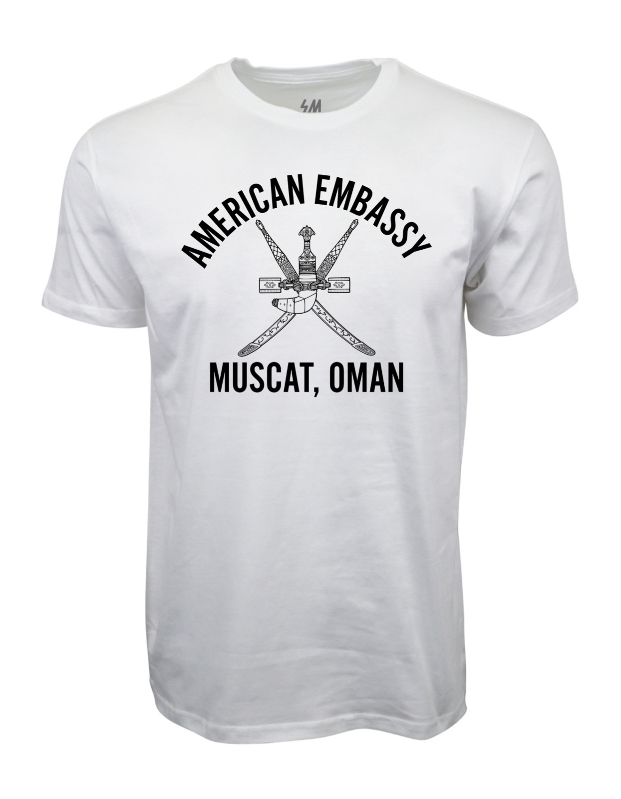 American Embassy Muscat Oman Graphic T shirt