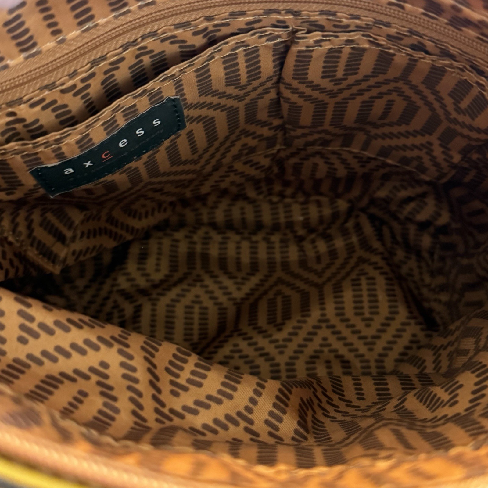 Axcess (Liz Claiborne) Crossbody Yellow Purse