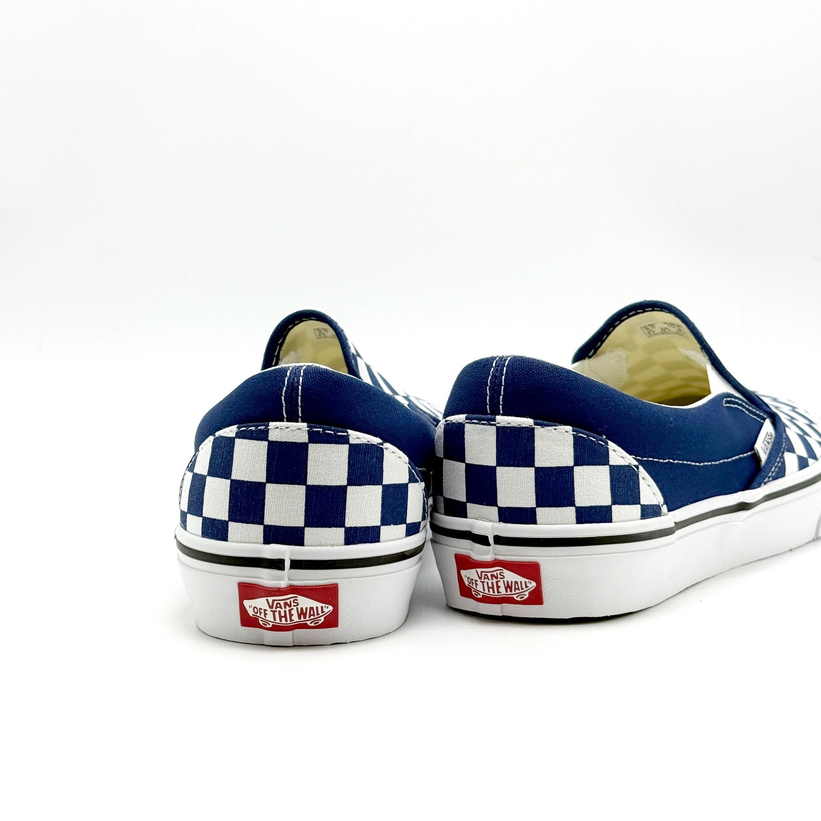 *NEW* Unisex VANS CHECKERBOARD SLIP-ON DEEP INDIGO BLUE (VN000DAHFOB) 👍