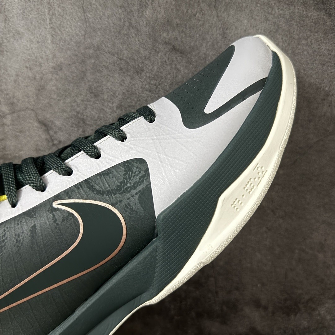 New NK Zoom Kobe 5 Protro EYBL Forest Green Mens Women Basketball Shoes All Size