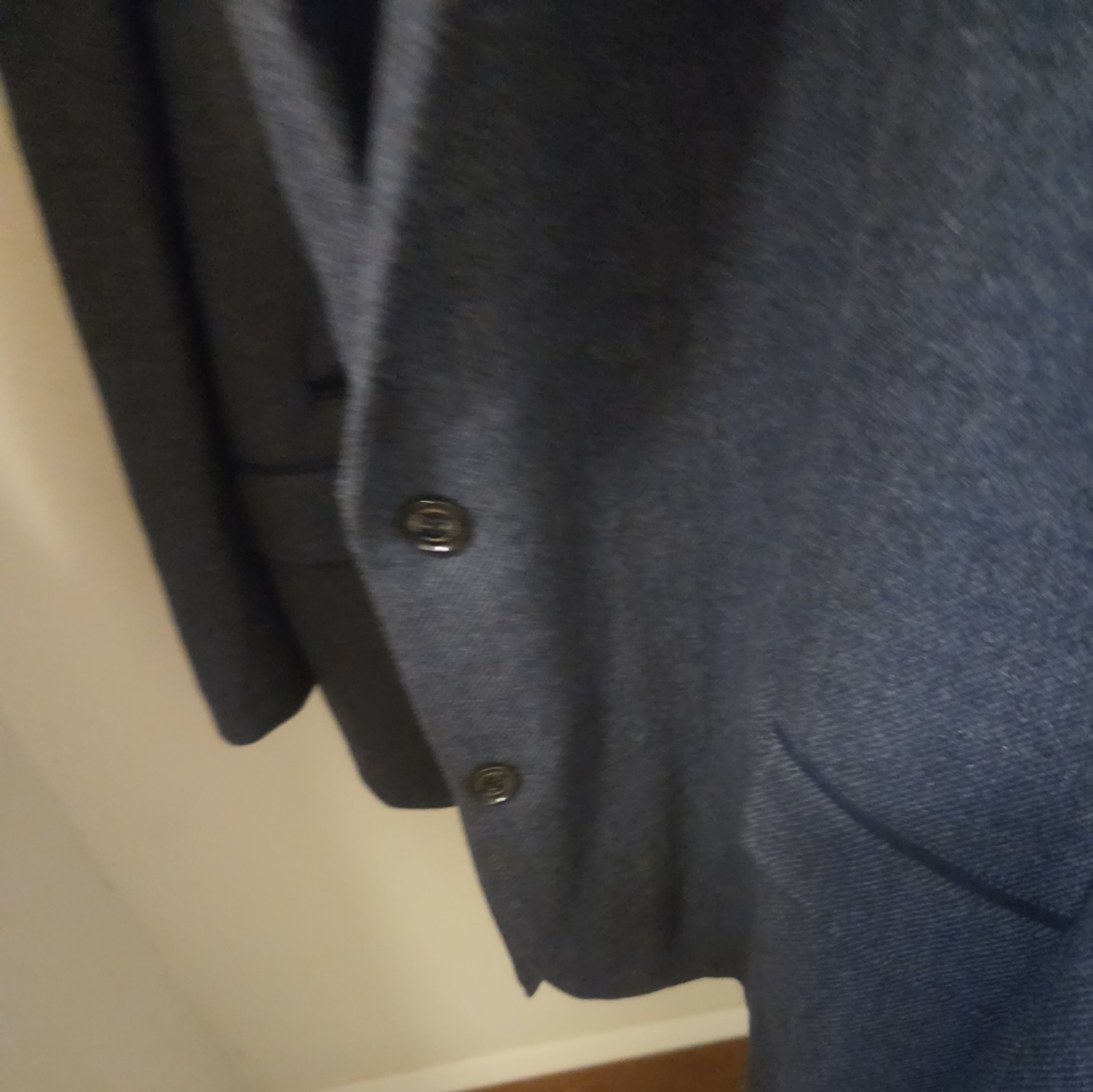 Joseph Abboud Wool Blazer Men 4XL Sport Coat Jacket (RN 77219) Blue