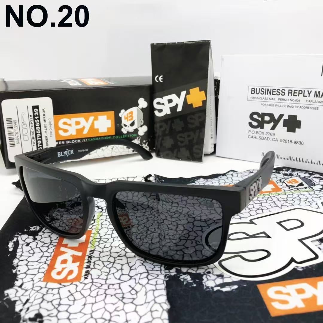 New Spy Polarized Sunglasses Men Classic Ken Block Unisex Square Original Box.