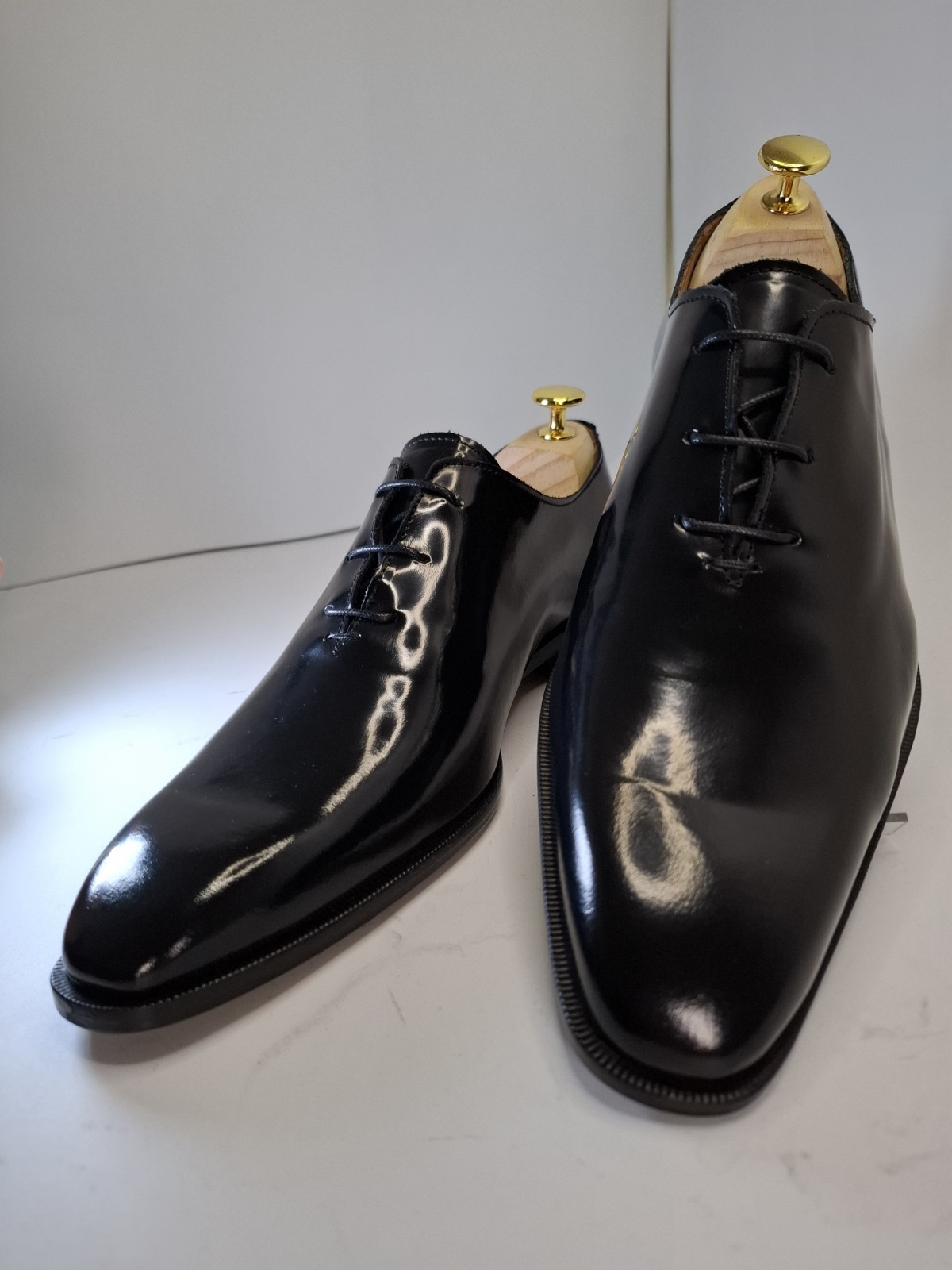 👞 Men’s Elegant Shoes Go Now Lace UpBlack – Made in Italy – 40/41/42/43/44