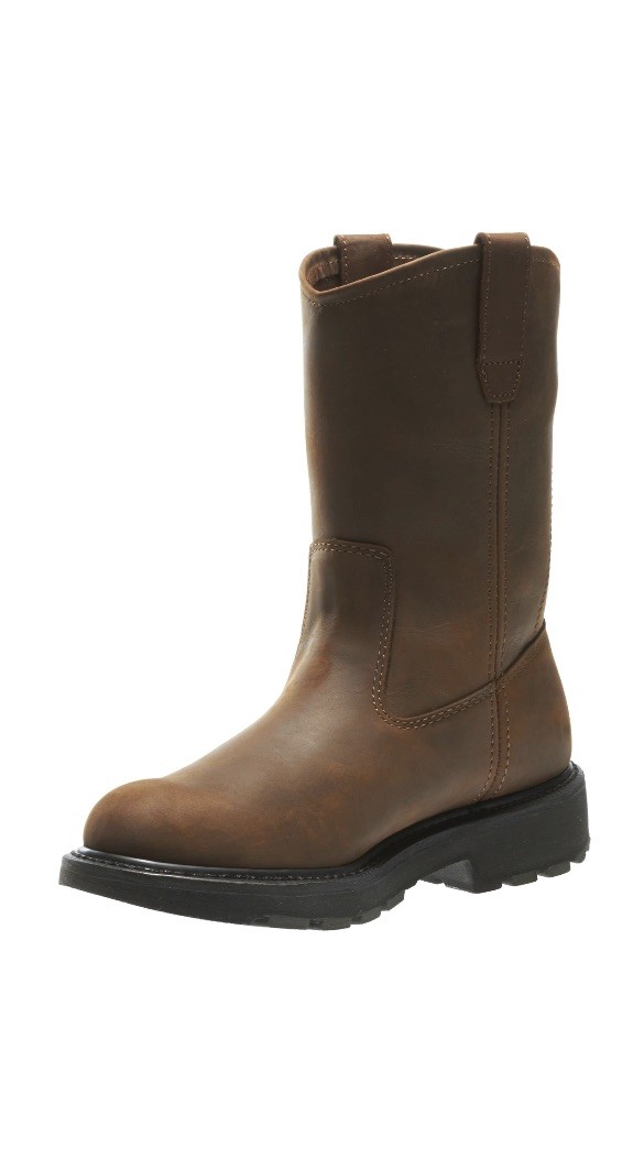 Wolverine Men DD Work Wellington Western Cowboy Boots Leather Size 10M