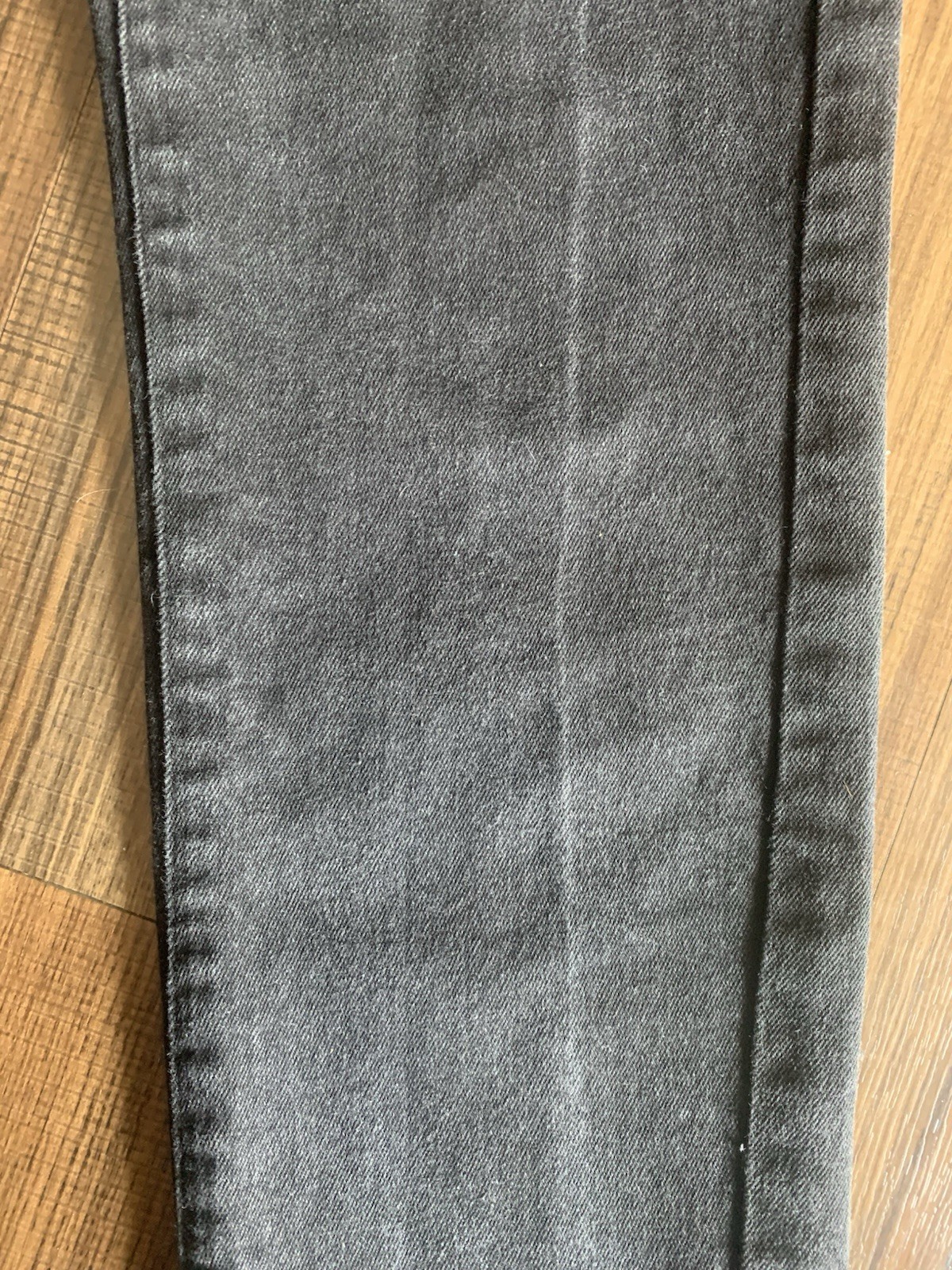 Le Breve Men Black Skinny Jeans Denim 32×30 Stretch Slim Excellent Condition