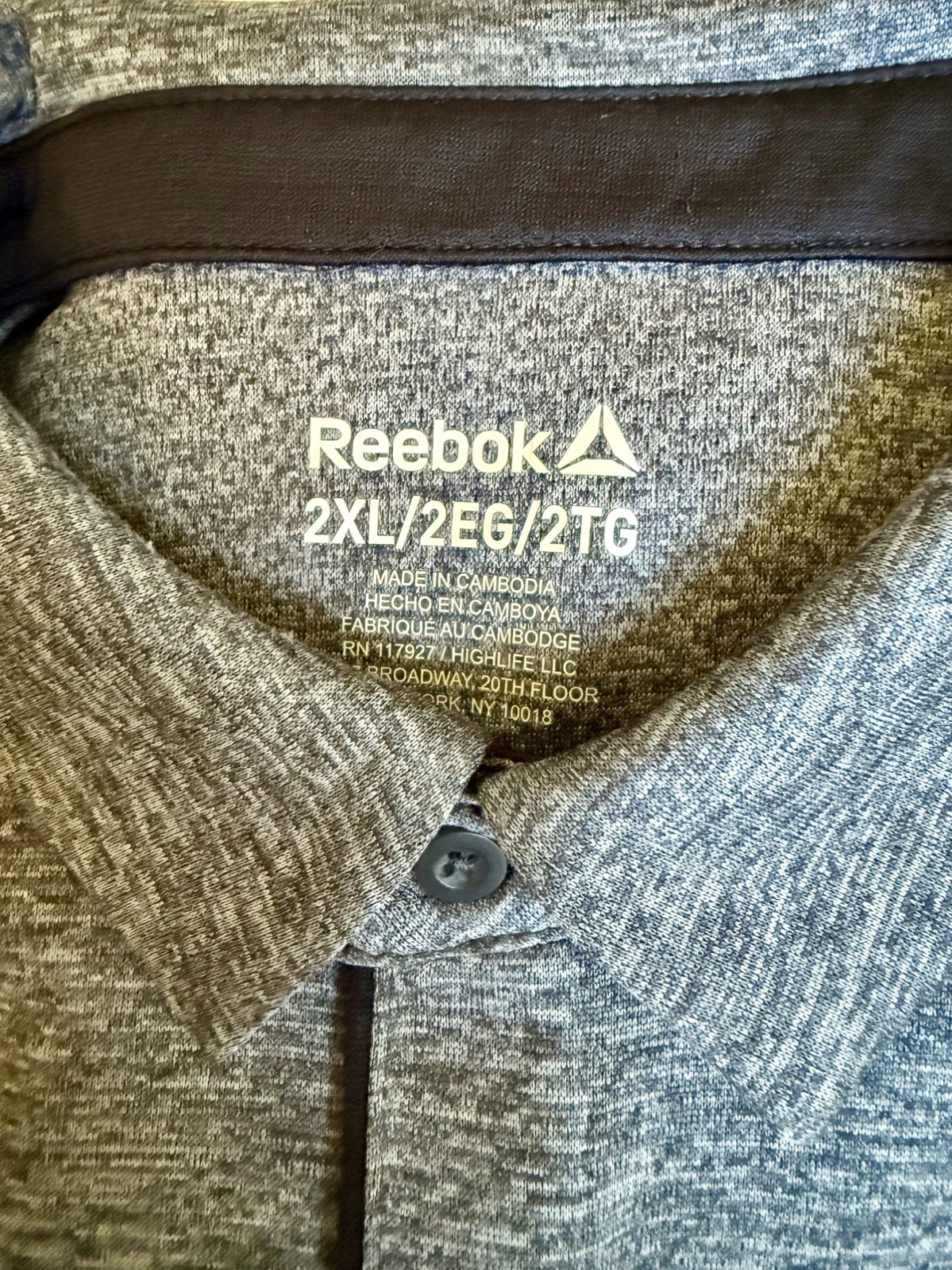 Reebok Performance Men’s Moisture Wicking Golf Polo – Size 2XL – NEW w/o Tags