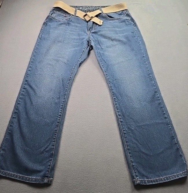 Company 81 Men’s Spencer Straight Leg Classic Fit Jeans Size 36×30 With Belt