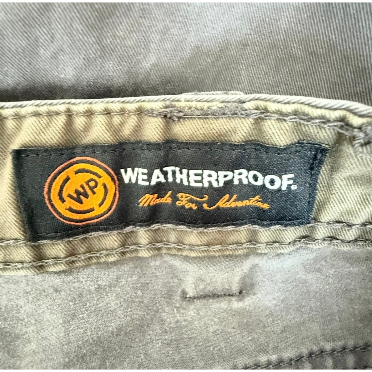 Weatherproof Pants Mens 40×30 Forged Iron Gray Canvas Utility