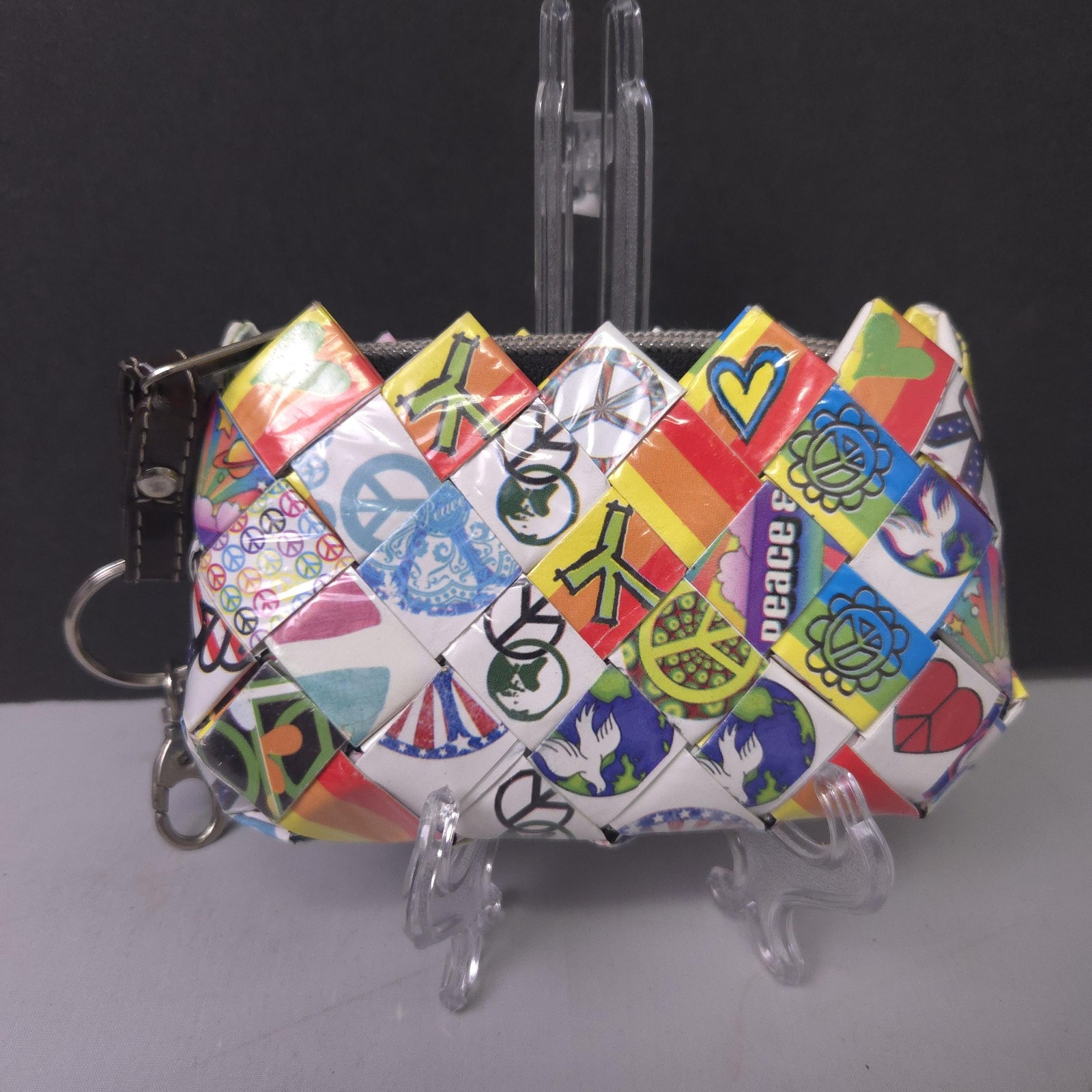Nahui Ollin Arm Candy Wrapper Bag Wristlet Womens Coin Purse Wallet Y2K OS