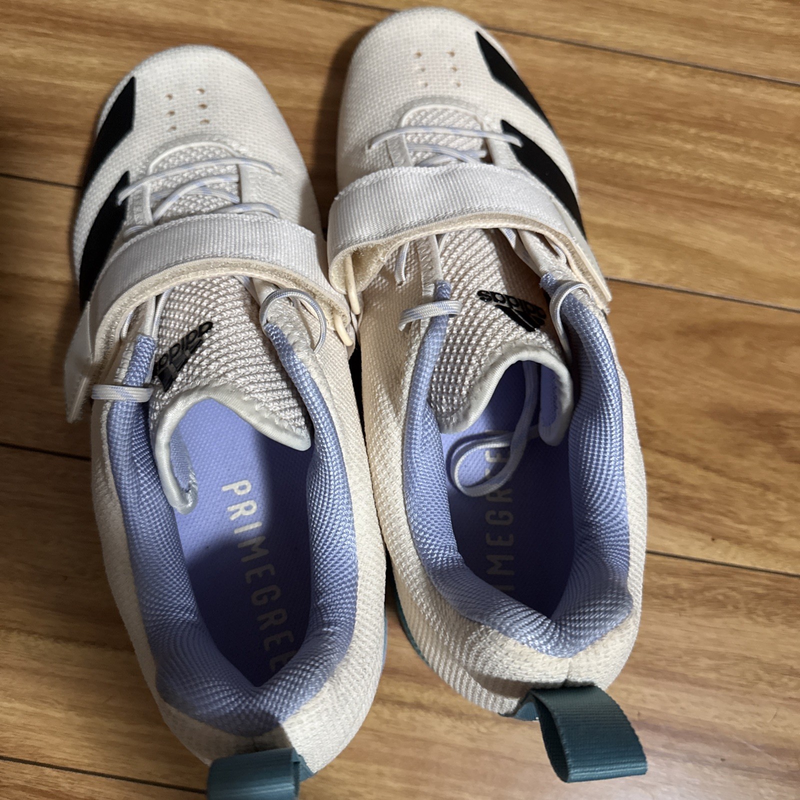 Adidas Adipower Weightlifting 2 Wonder White Violet Tone – Size US 11.5