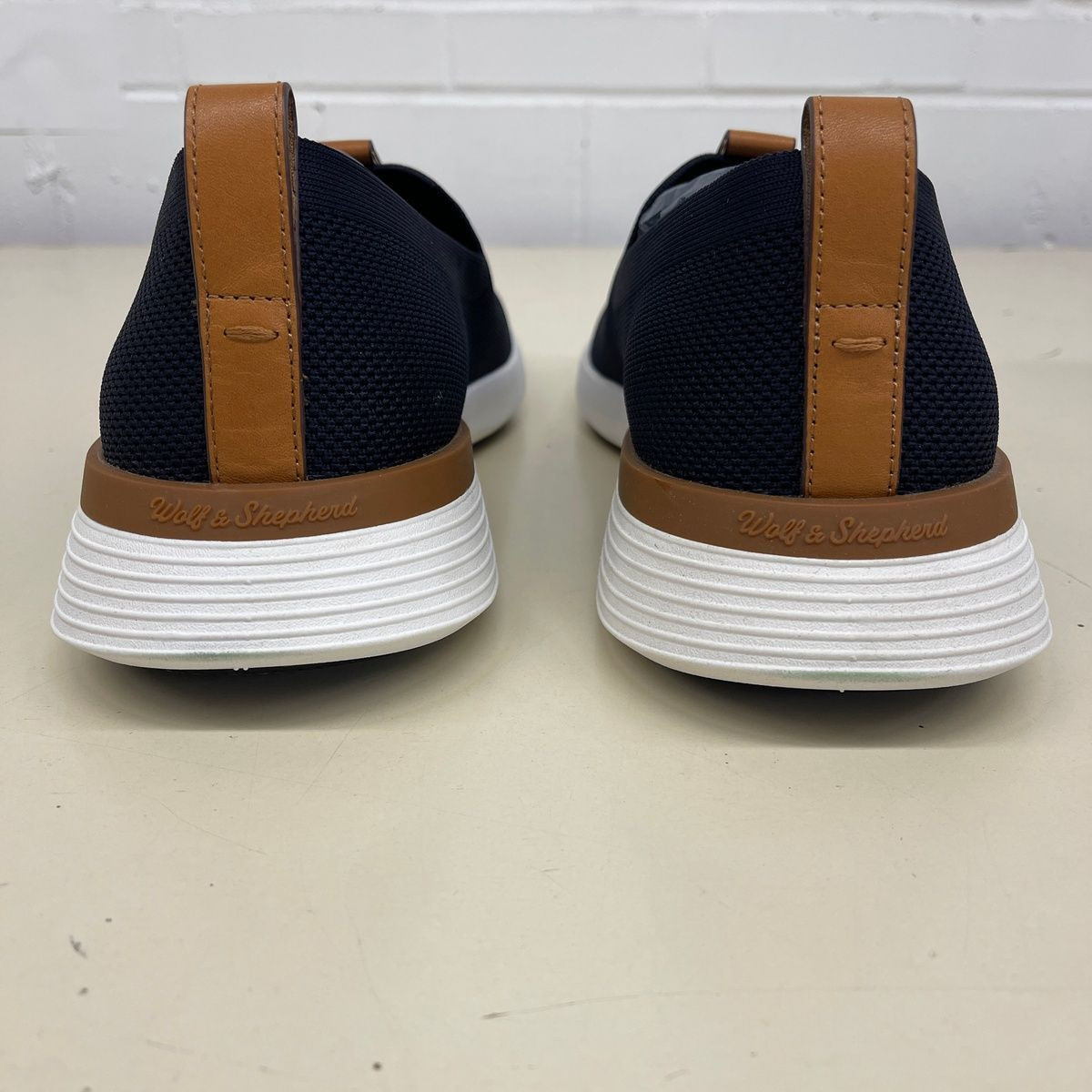 WOLF & SHEPHERD SwiftKnit Derby Casual Shoes Unisex Size M4/W6 Navy