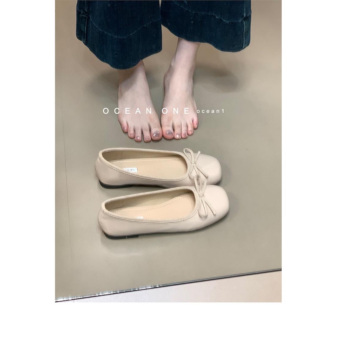 Unbranded Women’s French Hidden Platform Black Mary Janes Ballet Flats Size 2026