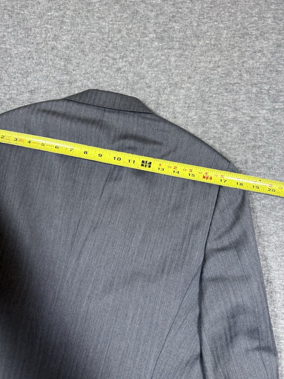 Todd Snyder Mayfair Fit Men 38R Wool Blazer Charcoal Gray Two Button Made in USA