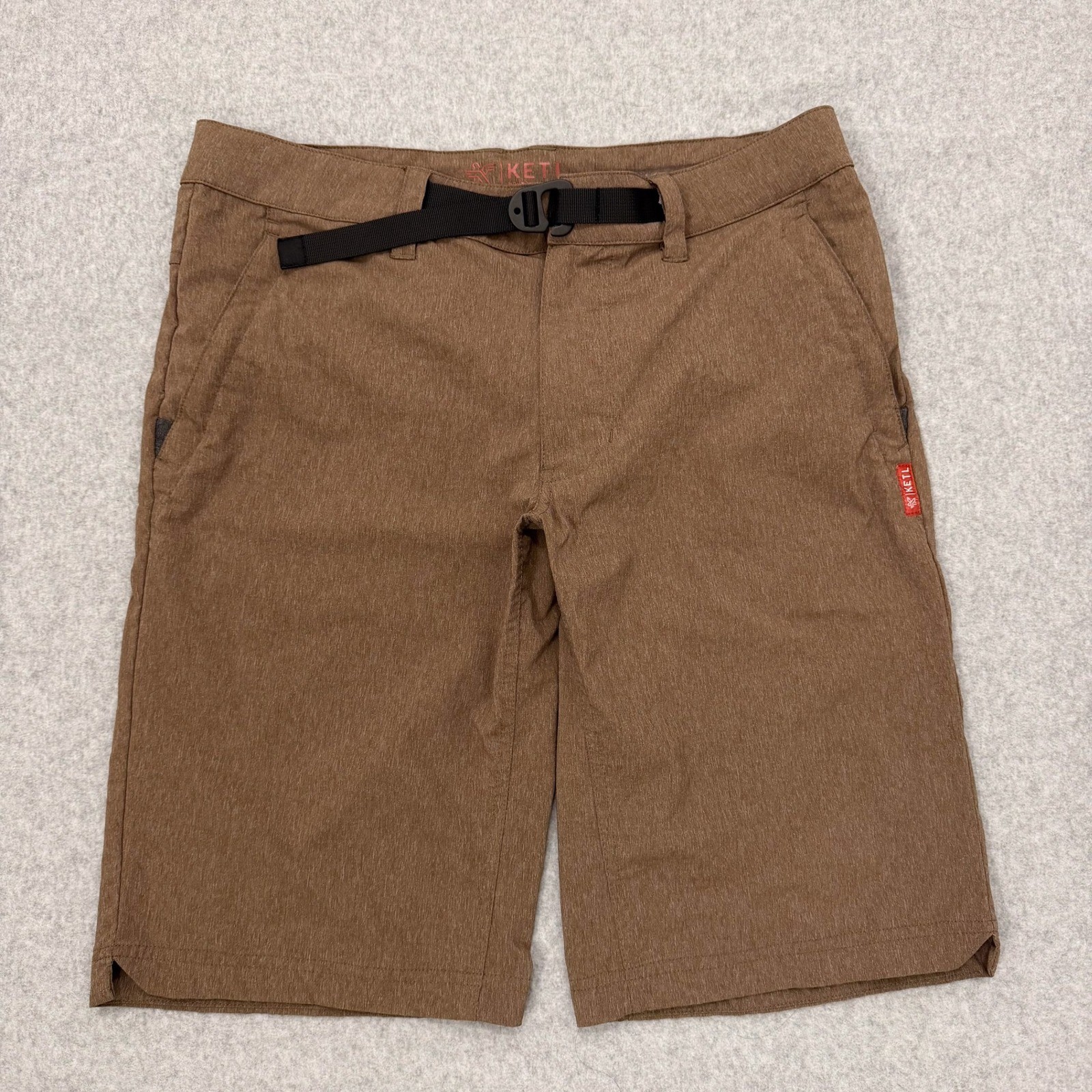 KETL Mountain Shorts Mens S Brown V1 Virtue Hybrid