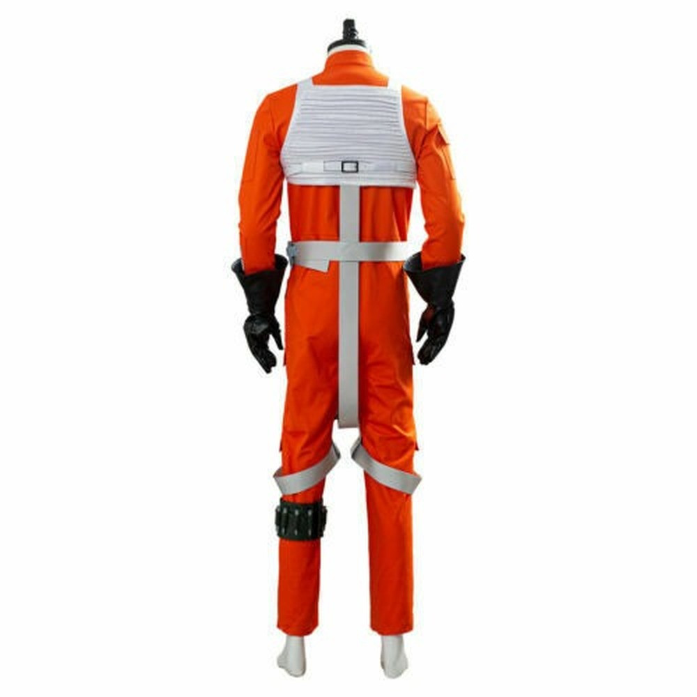 Star Wars X-WING Rebel Pilot Cosplay Costume Jumpsuit Uniform Outfit {S