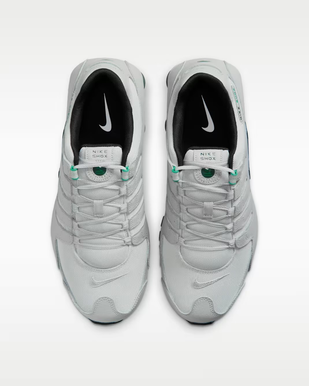 Nike Shox NZ Grey Fog Stadium Green Black IQ8263-001 Men’s Sizes NEW