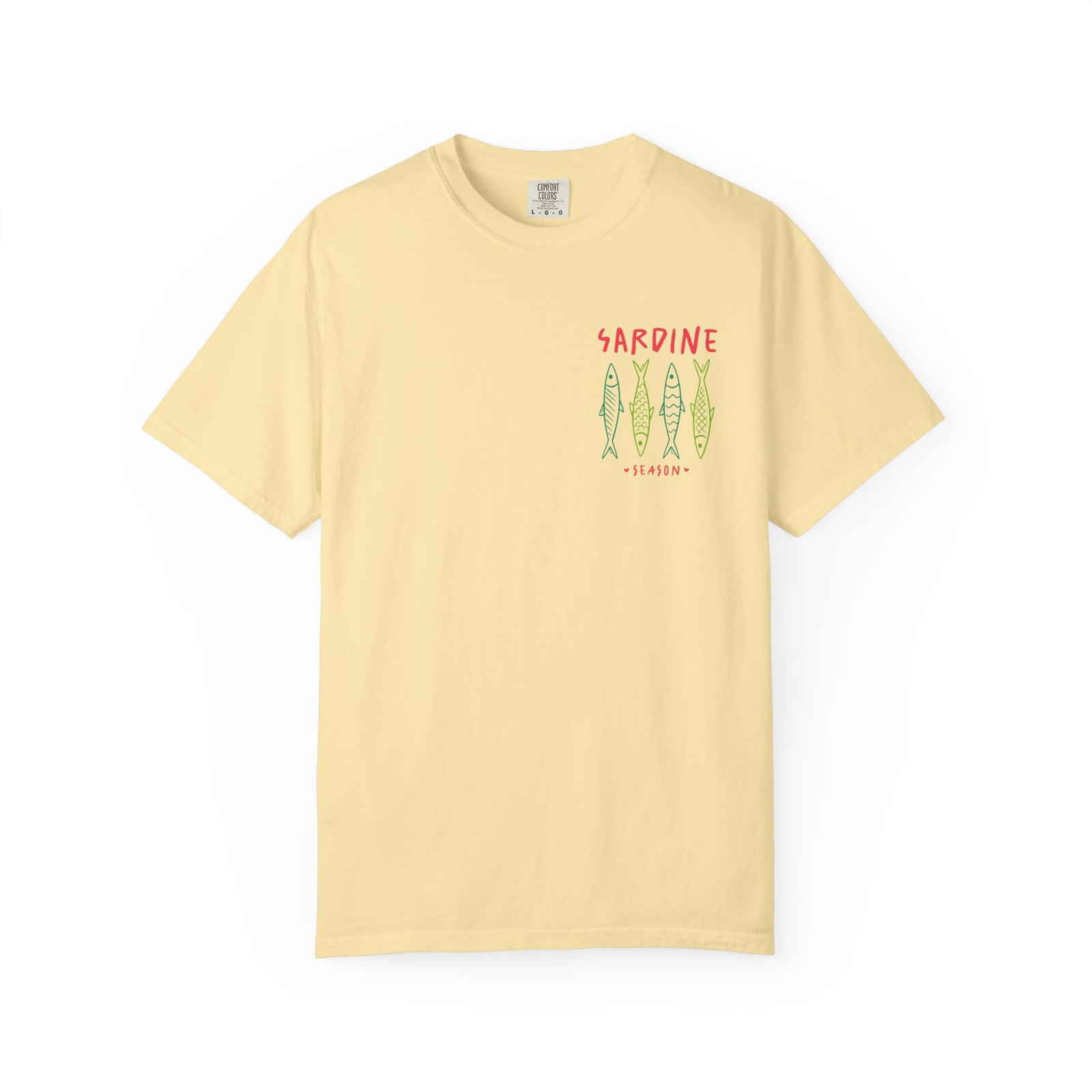 Sardine Season T-shirt | Hand-Drawn Fish Graphic