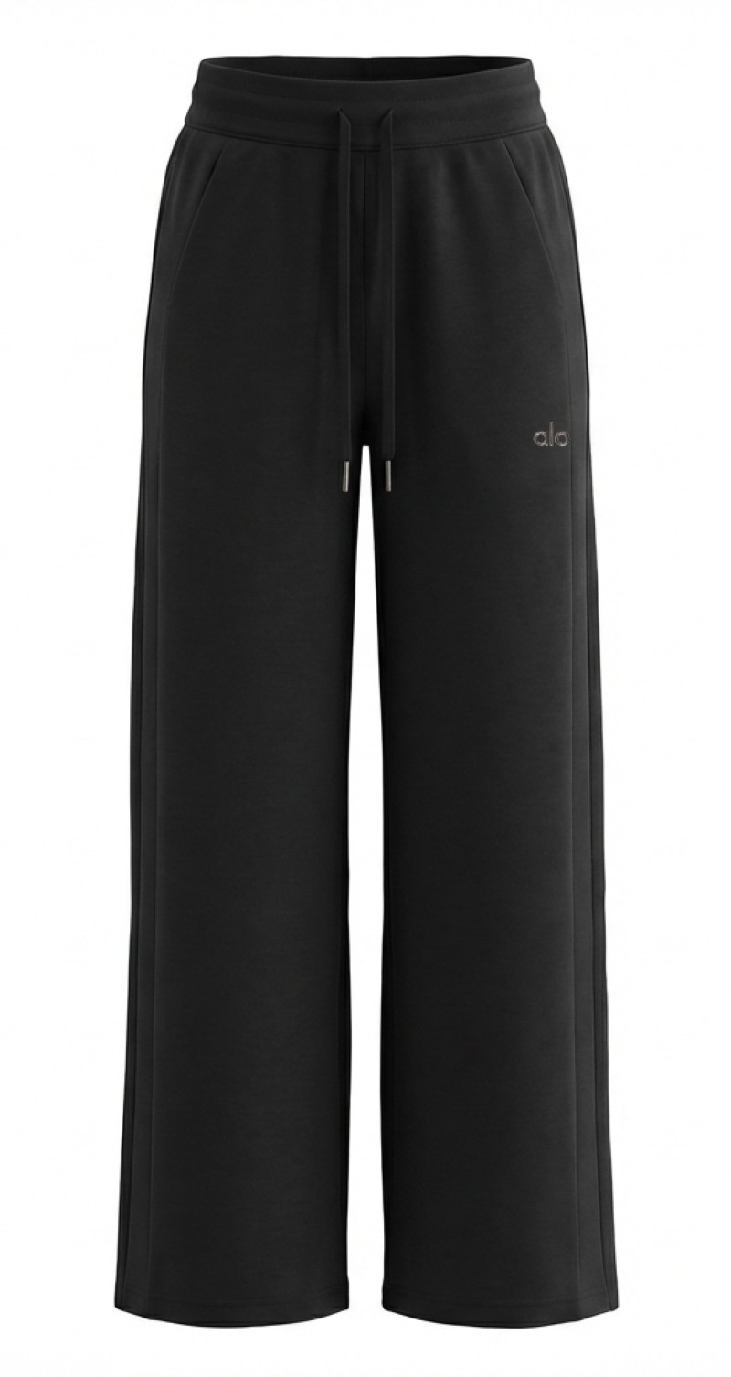 NEW AIo Yoga Wide Leg Sweatpant Straight High Waist Women’s Pant