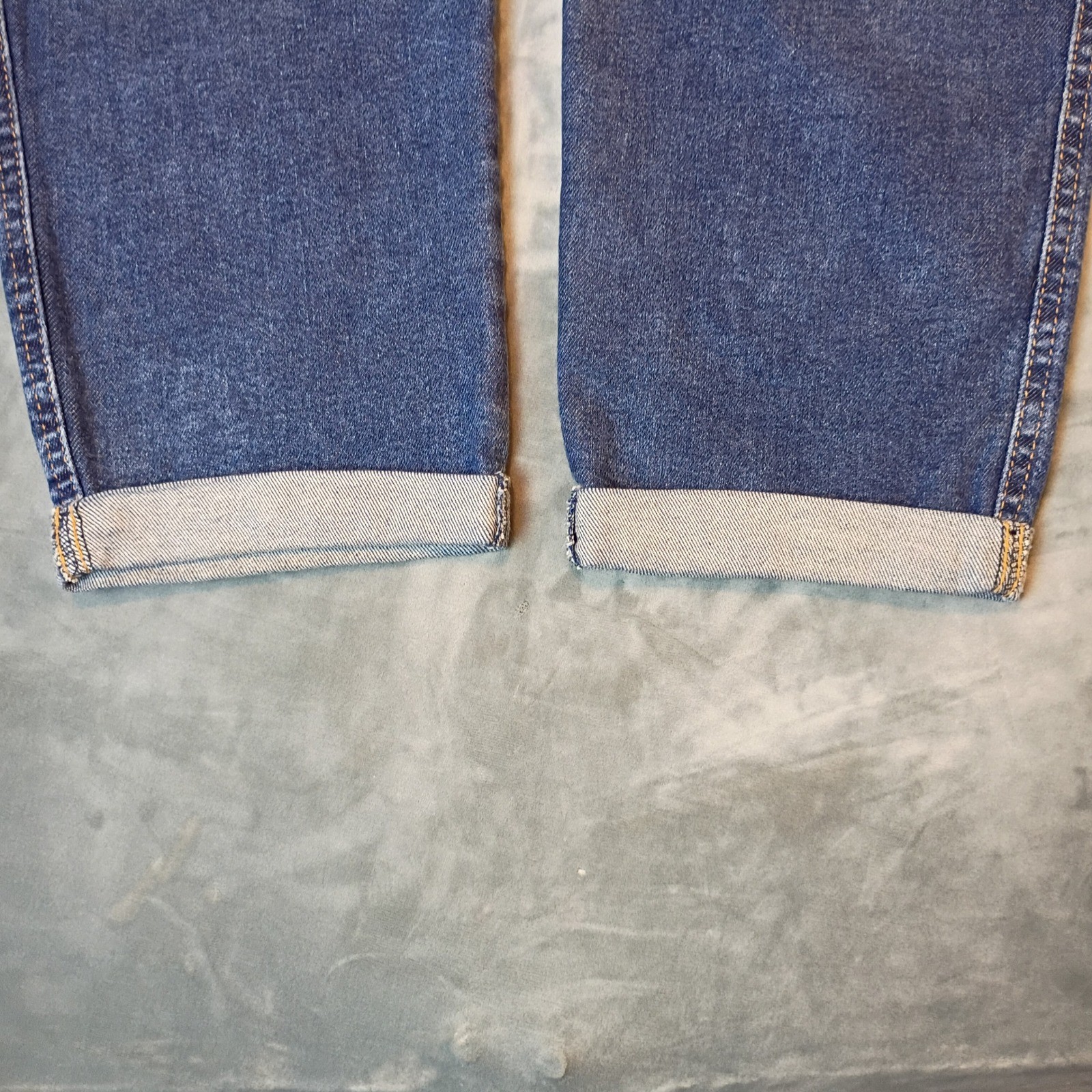 Signature by Levi Strauss Heritage Boyfriend Jeans Medium Wash Cuffed Size20 W35