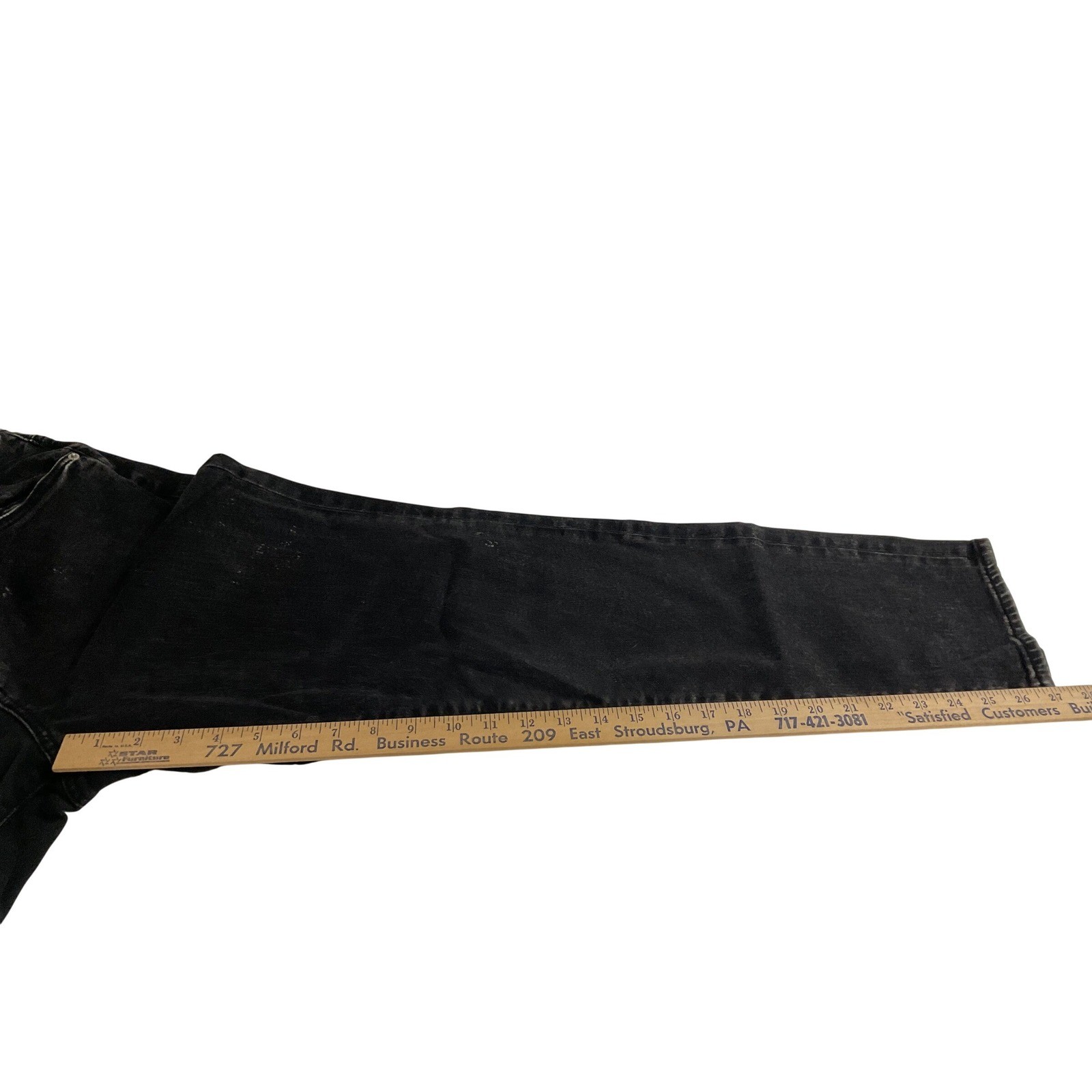 Buffalo Margot Mom Jeans Women 32 Black High Rise Tapered Stretch Denim