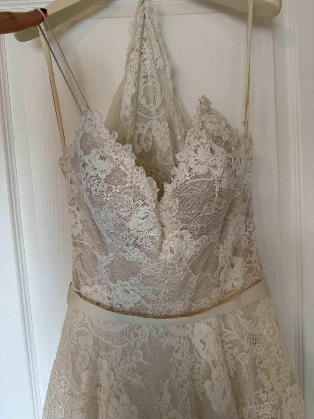 Tulisa by Caroline Castigliano Chantilly Lace Wedding Gown New Classic
