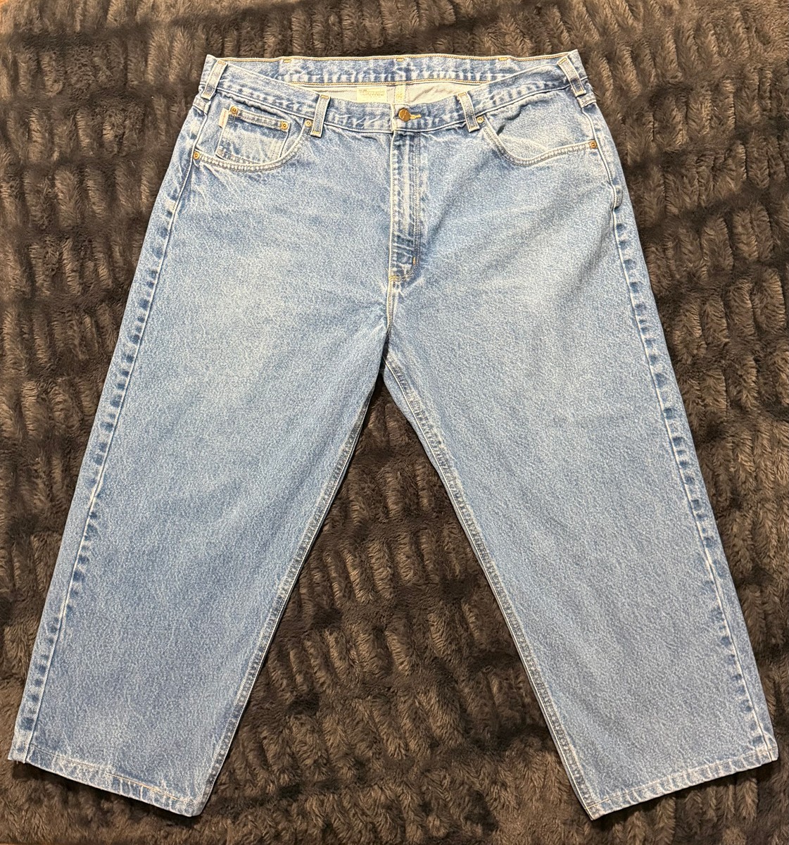 Carhartt Relaxed Fit Straight Leg Jeans 42×30