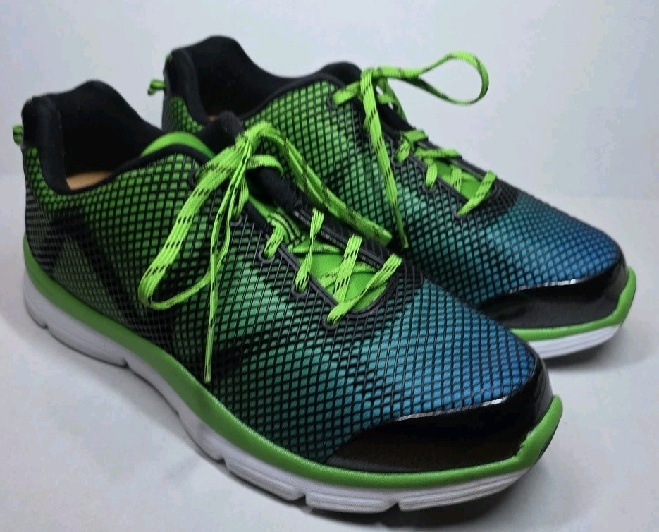 Dr. Comfort Katy Green Blue Diabetic Therapeutic Athletic Shoes Women’s 10XW