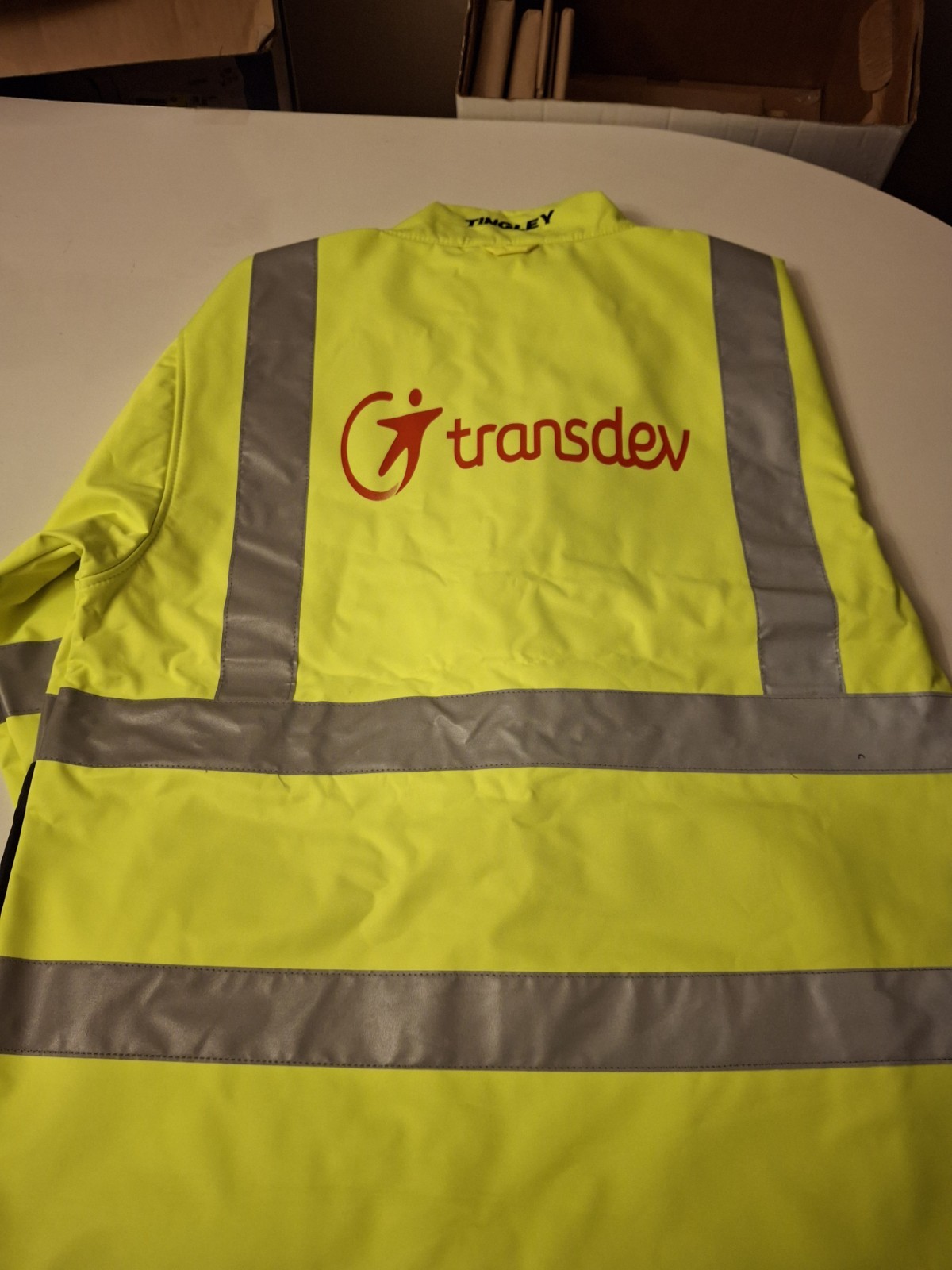 Tingley Phase 3 J25022 High Visibility Wind And Water Proof Lined Jacket (Large)
