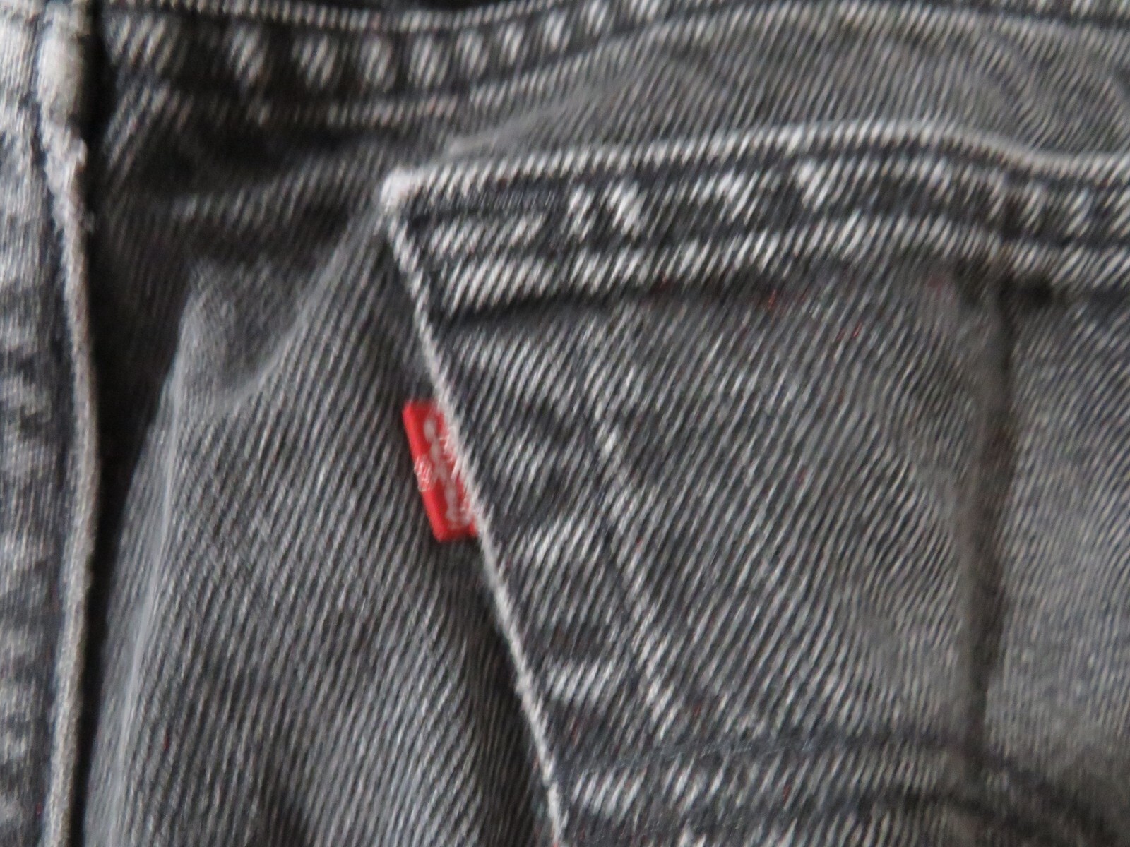 Vintage Levi’s 505 Black Jeans Custom Shorts Tag 34×32 Levis Inseam 11.5in