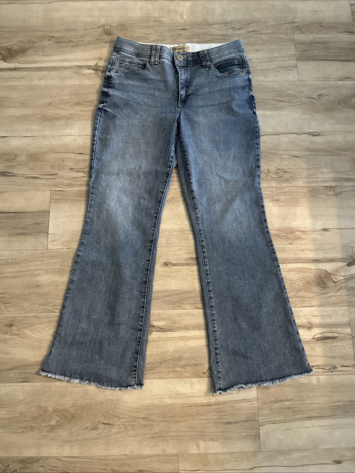 Women’s Democracy Boot Cut AB Technology Slightly Distressed Jeans Size 12