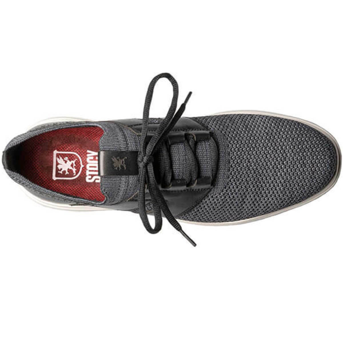 Stacy Adams Men’s Sneaker Moxley Lace Up, Black/Gray – Size 11M 25435-975-110M