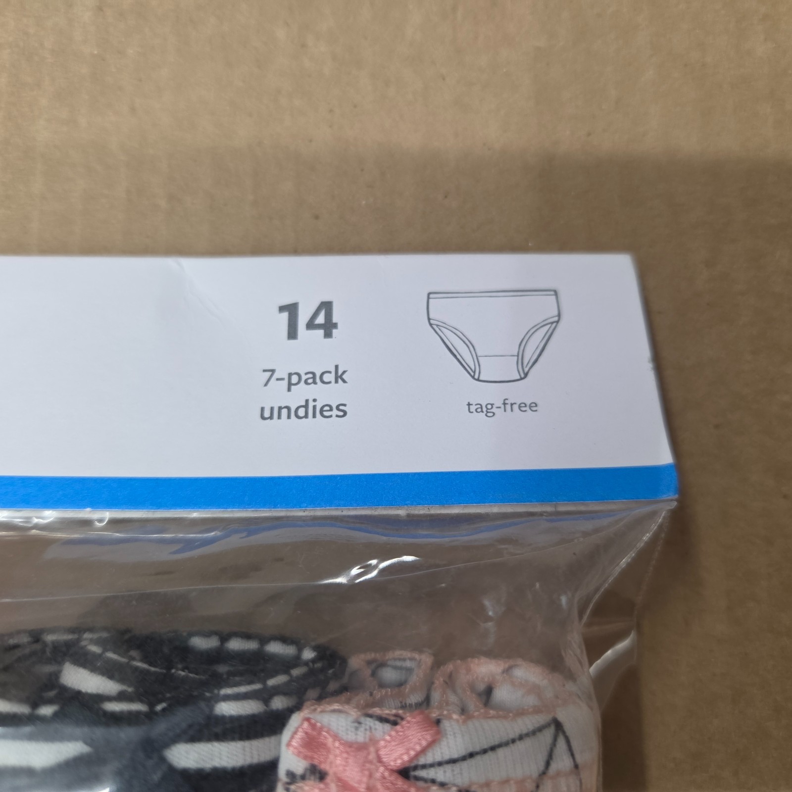 Carter’s Girls 7-Pack Stretch Cotton Undies 4-5, 6/6X, 10-12, 14 NWT